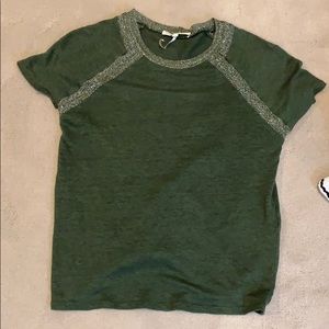 Olive Green Maje tee
